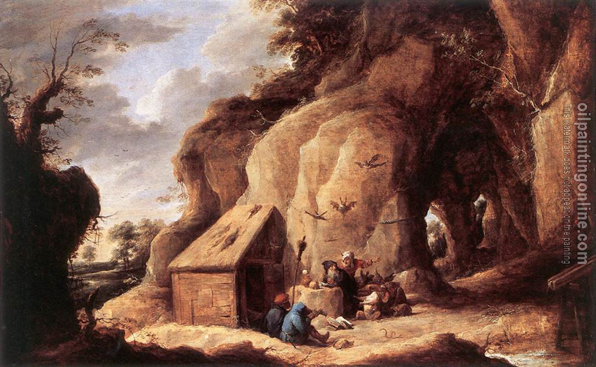 David Teniers the Younger - The Temptation Of St Anthony